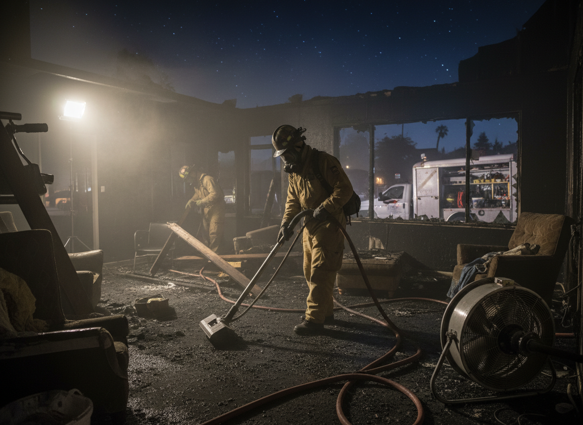 24 Hour Fire Restoration in Reseda, CA