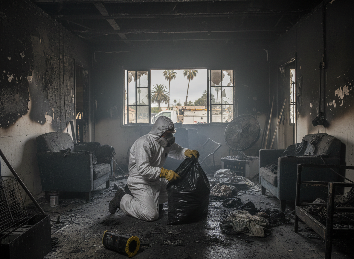 Fire Damage Restoration Reseda in Van Nuys, CA 91405