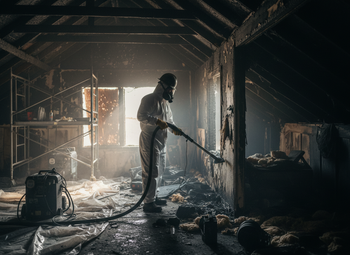 Fire Damage Restoration in Northridge