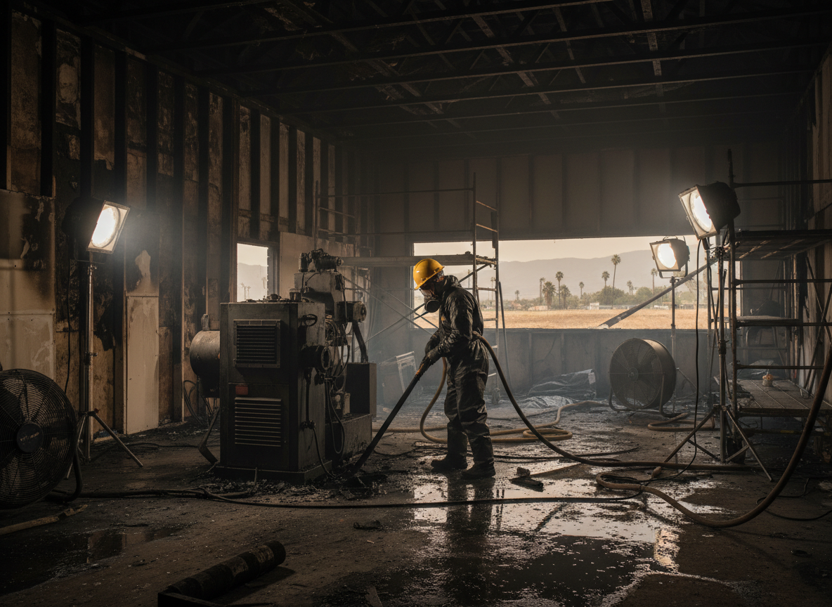 Fire Damage Restoration in Canoga Park