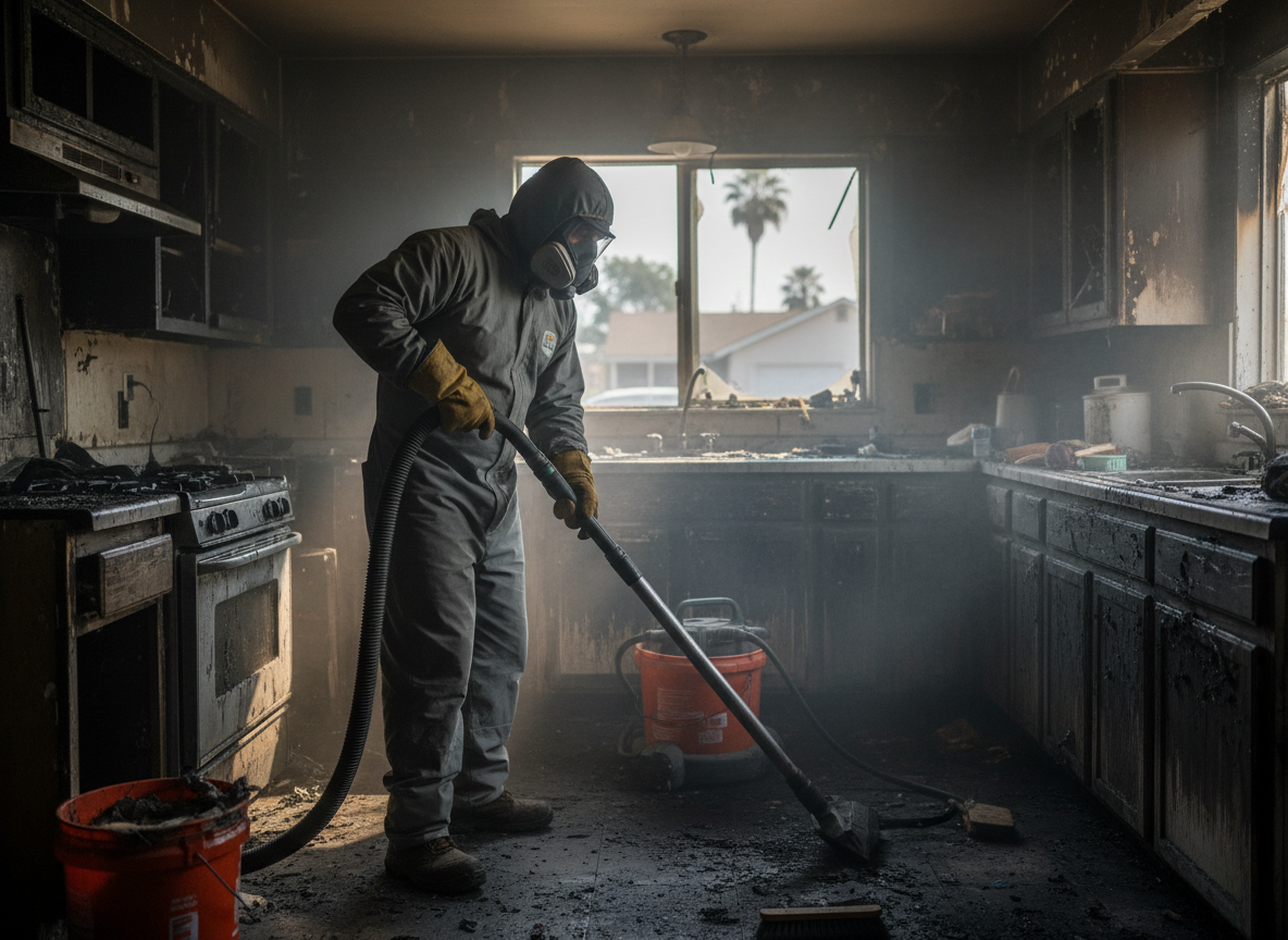 Fire and Smoke Damage Restoration in Reseda, CA