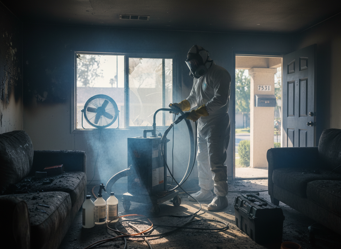 Fire Damage Restoration in Lake Balboa