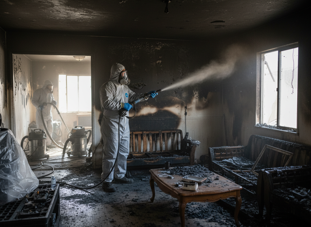 Fire Damage Restoration in Van Nuys